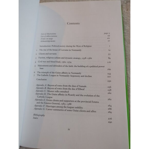 Noble Power during the French Wars of Religion HC DJ 1998 Vtg Stuart Carroll - Picture 5 of 6